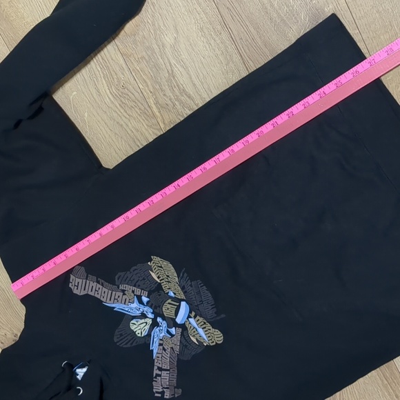 Blizzard World Of Warcraft Hoodie Sweatshirt Overwatch Reaper Black Size M - Picture 6 of 7